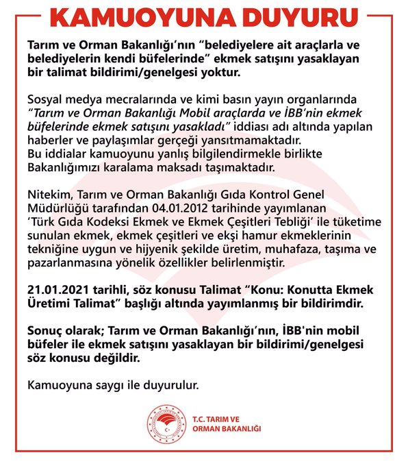 Konutta Ekmek Üretimi Talimatı
